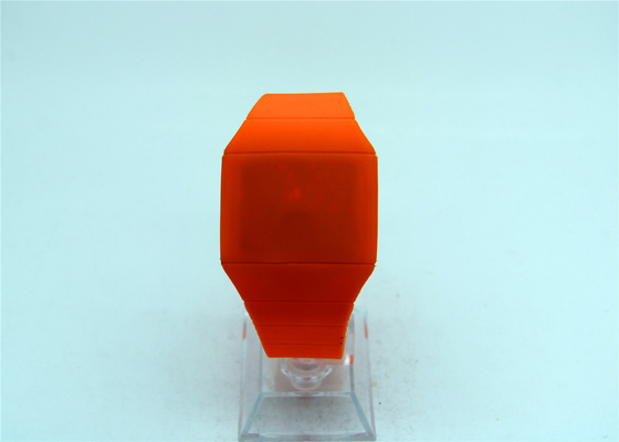 LED 운동 디지털 방식으로 스포츠 손목 시계 실리콘 시계 터치스크린 압박 점화
